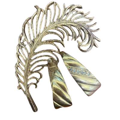 Emma Page vintage Earrings and brooch 