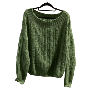 Carolina Womens  Size L / M Crew Neck Jumper Olive BNWT