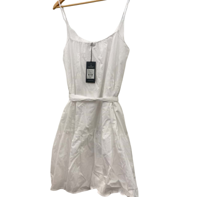 Country Road Womens  Size 16 Shoestring Strap Dress White 