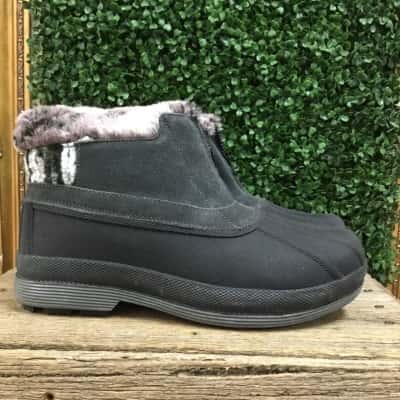 Propét  Womens  Size US8 Boots Black  / Grey 