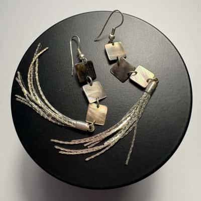 Retro Style Dangle Hook Earrings 