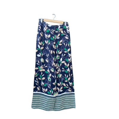 Cable Melbourne Size S Casual Pants Floral/Multicoloured/Navy Blue/Pattern BNWT