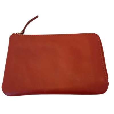 Elk Womens Zip Closure Purse Red