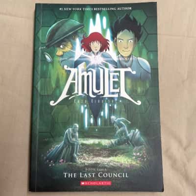 Amulet, The Last Council, Book 4, By Kazu Kibishi.