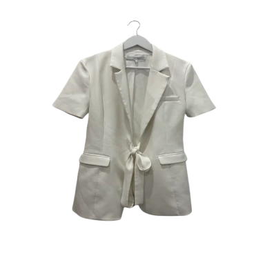 Bianca and Bridgett Womens  Size 8 Winter Coat White 