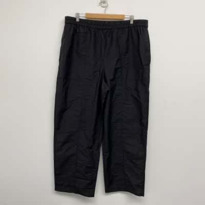 Witchery Black Utility Pull On Pants  Size 18