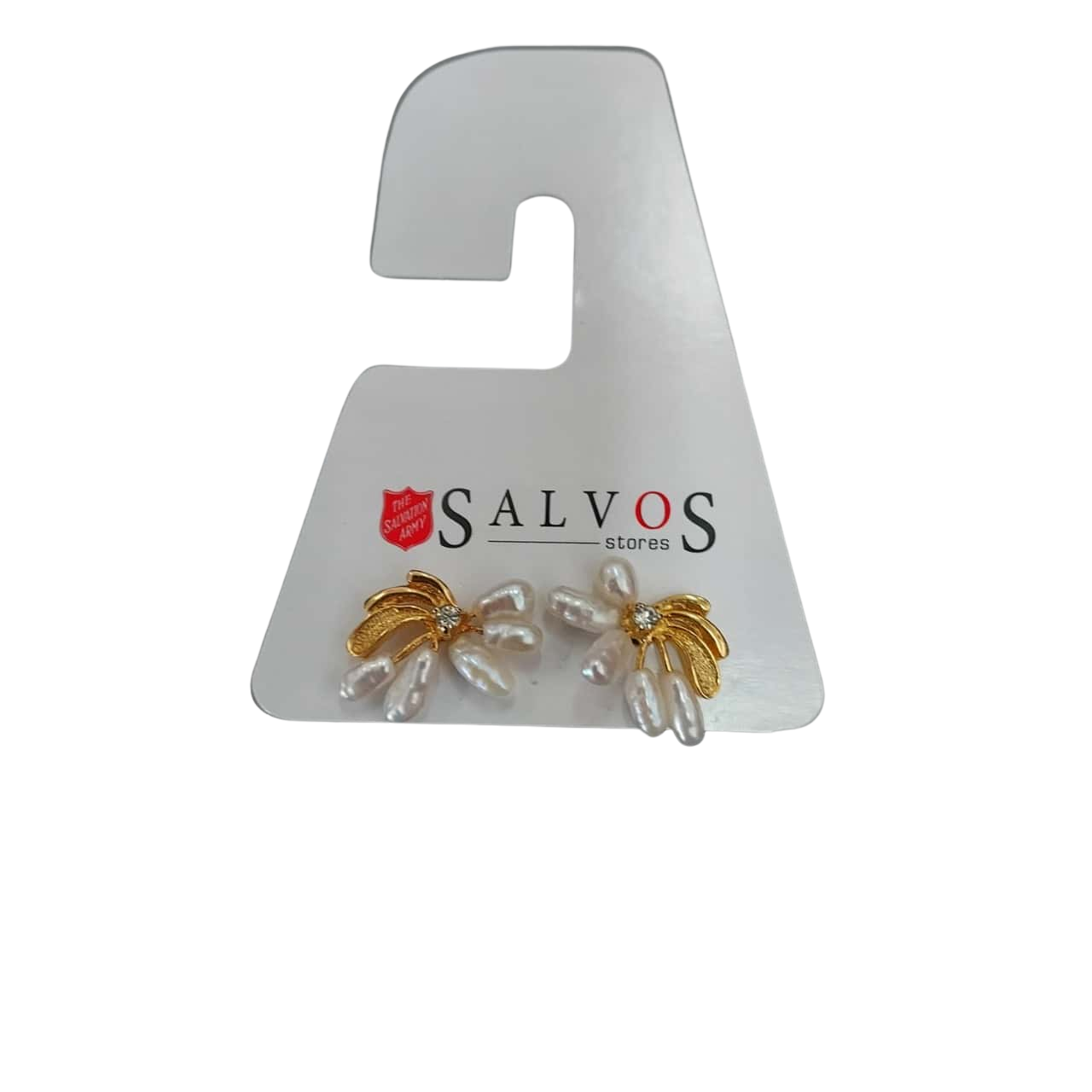 Pearl Gold Hardware Earring Cubic Zircon Pair Earrings Women's Dainty