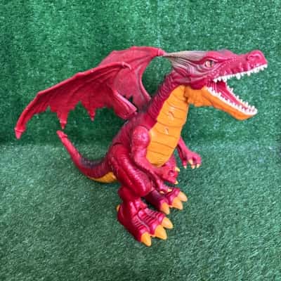 ZURU Robo Alive Fire Breathing Roaring Dragon - Red 