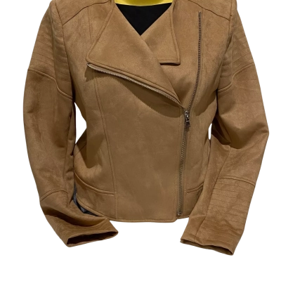 TOKITO CLASSIC CHIC  ZIP JACKET  Size 12 IN Beige - WAS $119.95