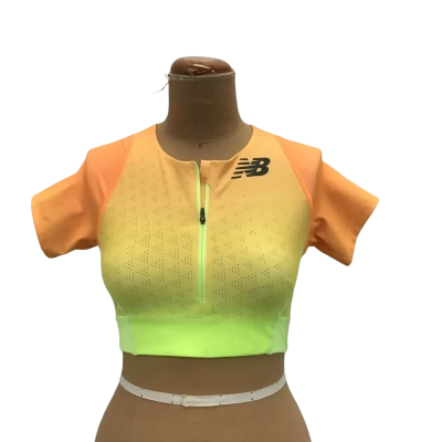 BRAND NEW New Balance Zip Crop Size S Sunrise