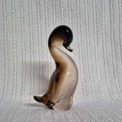 Vintage Glass Duck