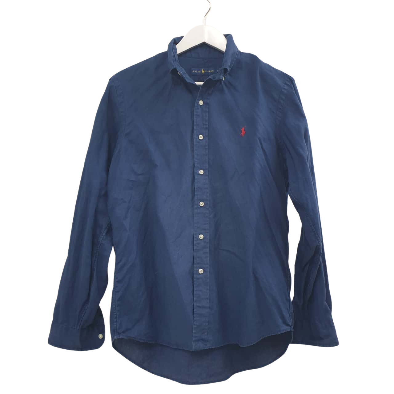 Ralph Lauren L/S B.D Linen Shirt Navy L Polo Ralph Lauren Mens
