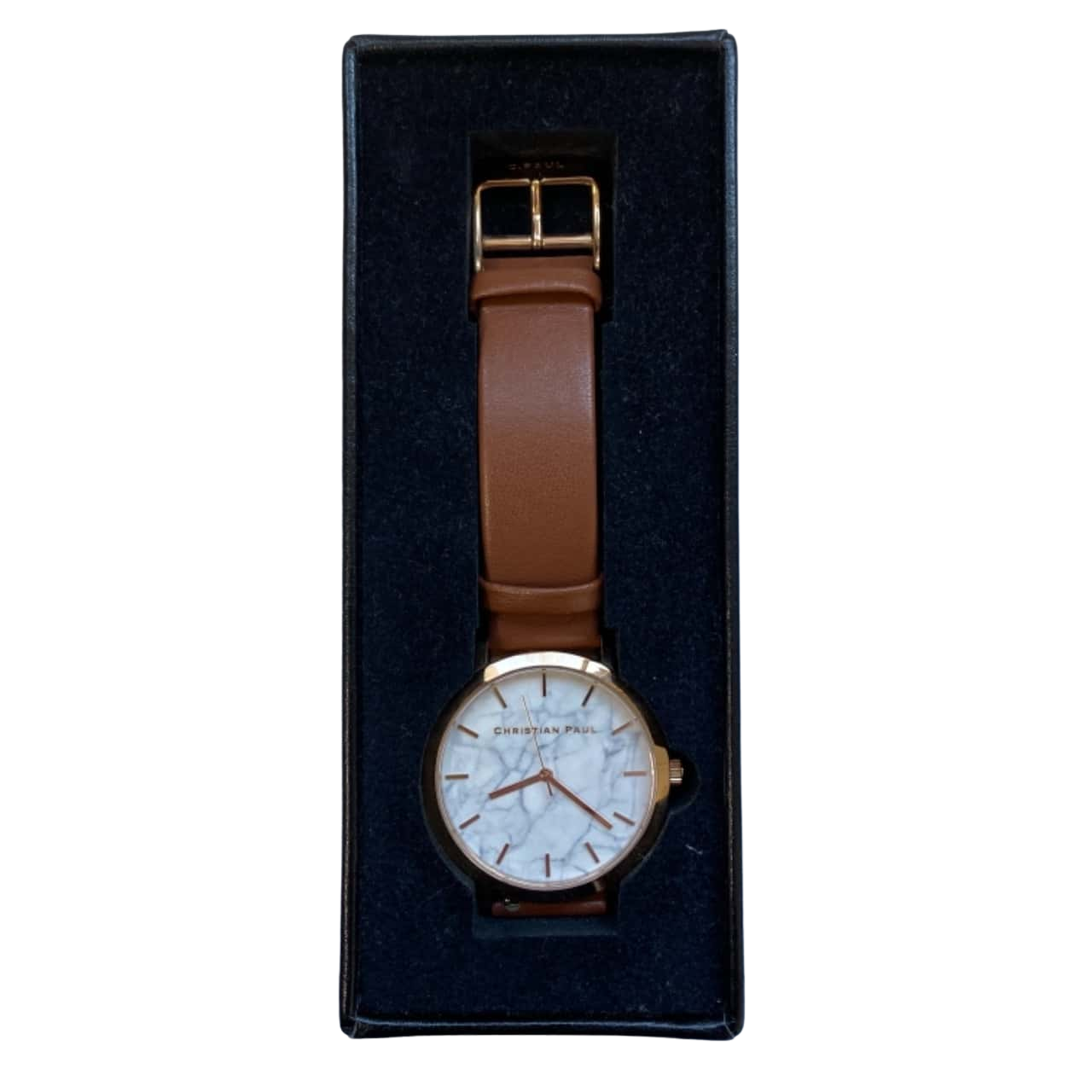 Christian Paul Men's Watch Leather Strap (s)