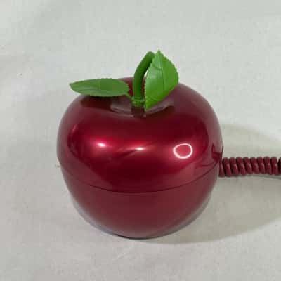 Apple Shaped Landline Phone (Untested)