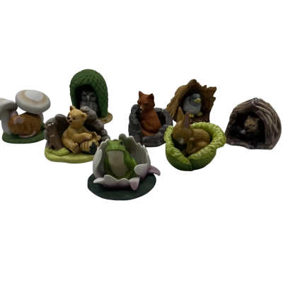 HandPainted Porcelain Woodland Surprises