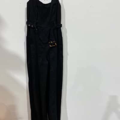 Dotti Womens  Size 10 Sleeveless Jumpsuit Black  