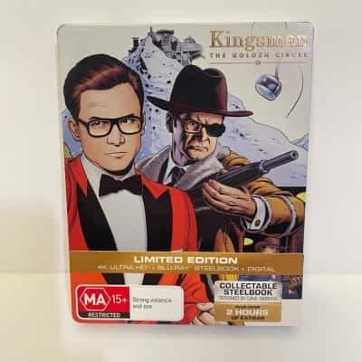 Kingsman The Golden Circle - 4k Bluray - Steelbook edition 