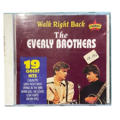 Vintage The Everly Brothers Walk Right Back 19 Great Hits CD