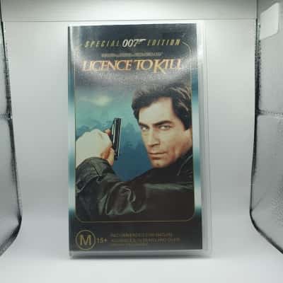 License To Kill 007 Special Edition VHS