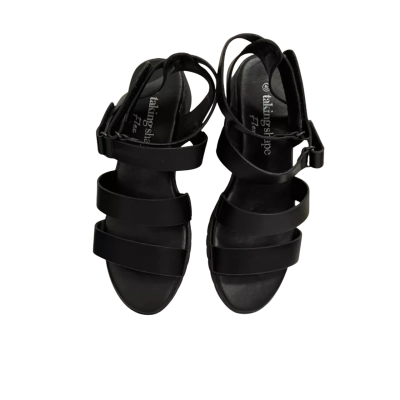 Taking Shape Womens  Size 40 Sandals Black  