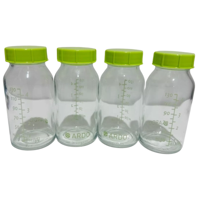 Ardo breast milk storage/feeding bottles 4 pack