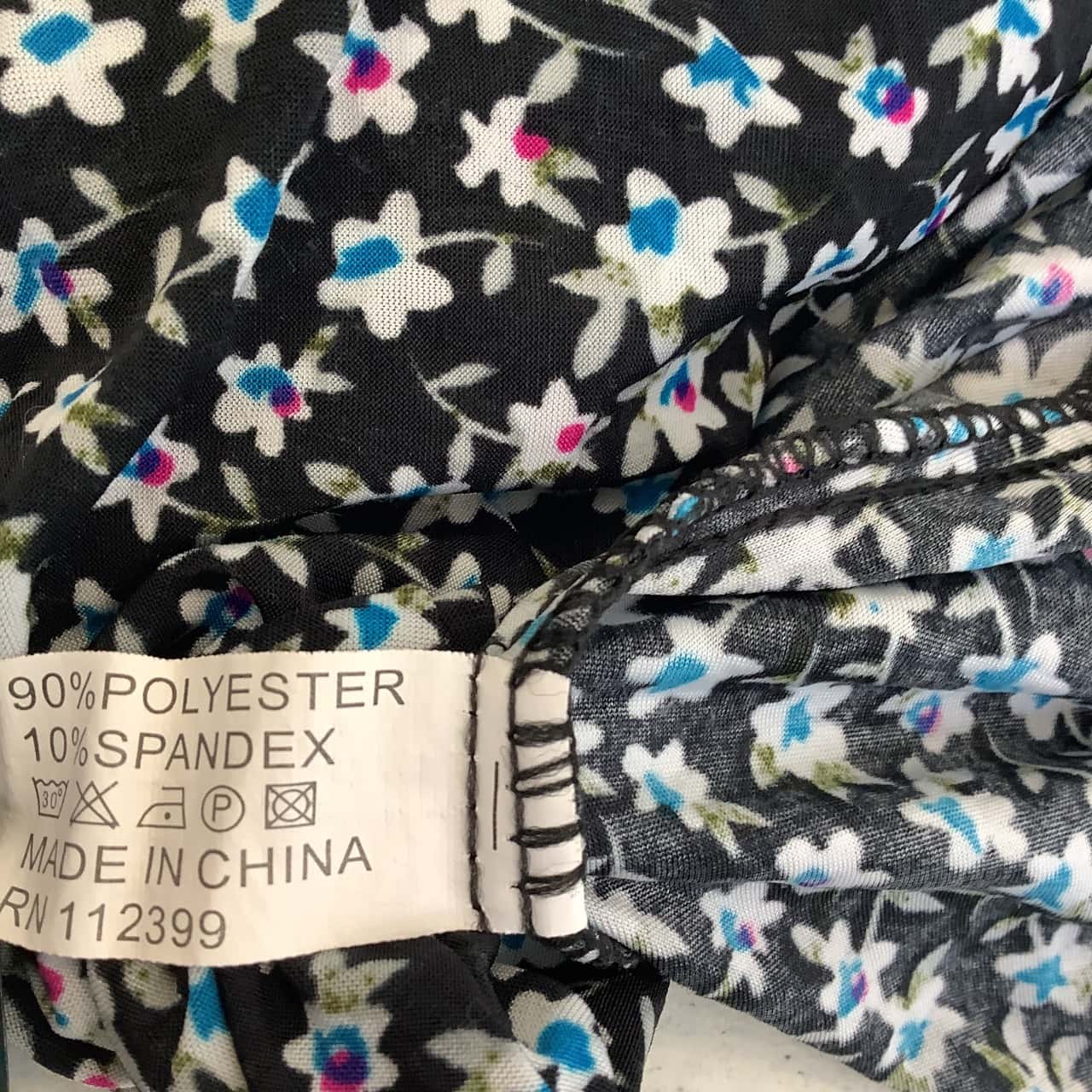 Paris Pink Womens Label Size XXL Floral Top Multicoloured(s)