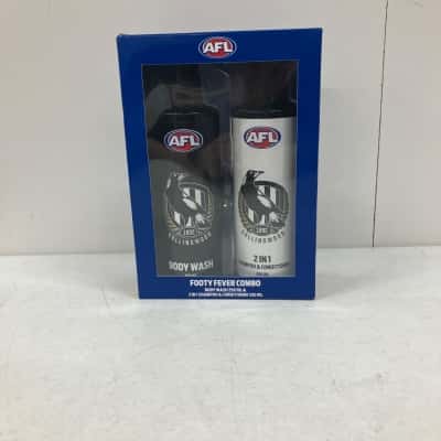 AFL Men’s Collingwood Footy Fever Body Wash/Shampoo (Sealed)