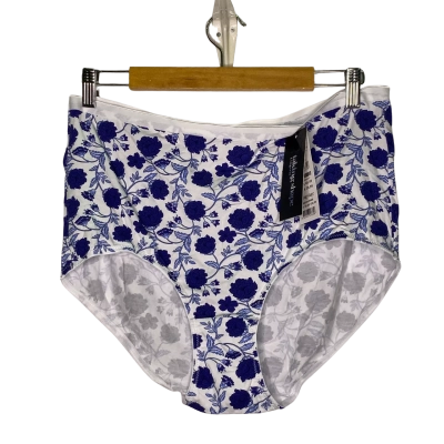 Taking Shape Womens  Size 20 Underwear Blue / Floral / White 