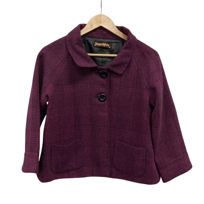 Princess Highway Womens  Size 10 Winter Jacket Black / Purple 