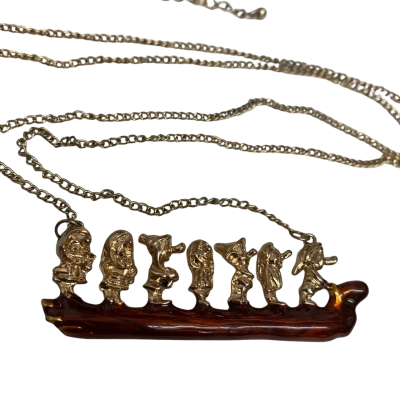 Disney Snow White Seven Dwarfs Necklace