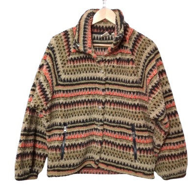Ghanda Women's  Size S Brown / Khaki Jacket 