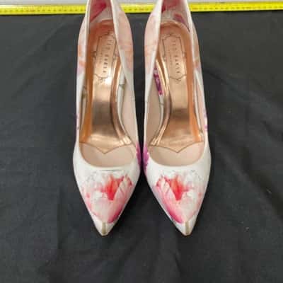 Ted Baker Womens Heels Rose Gold / White uk 5