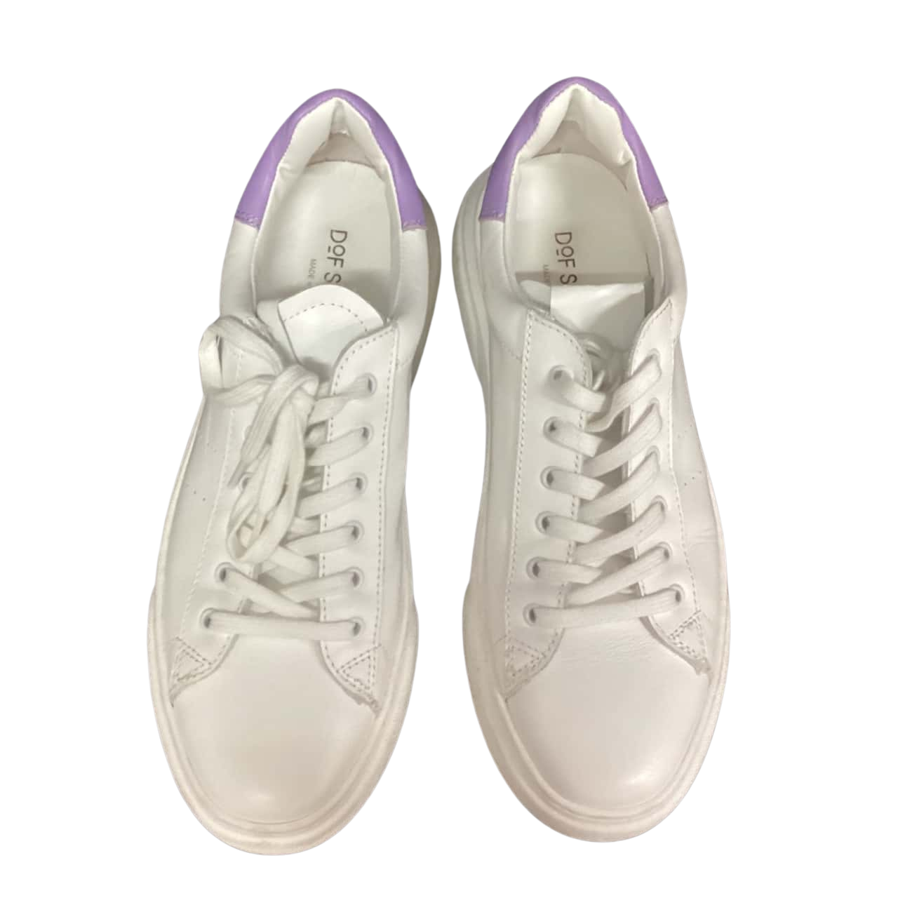 DoF Sophia Sneakers Made in Italy Size 39 Purple / White