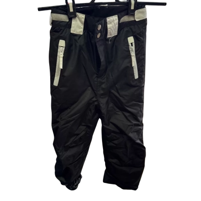  Be fit be you Kids  Size 7 Black waterproof pants 
