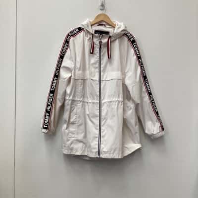 Tommy Hilfiger Womens Rain Jacket Windbreaker Size XXL