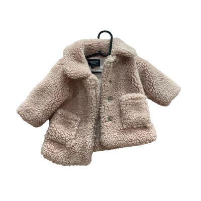 Bardot Junior Womens Size 000 Pink Fur Jacket  