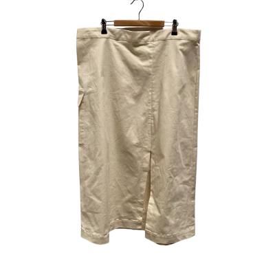Serafina Womens  Size 18 Cream Skirt