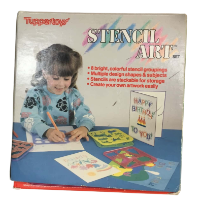 Vintage Stencil Art Set 