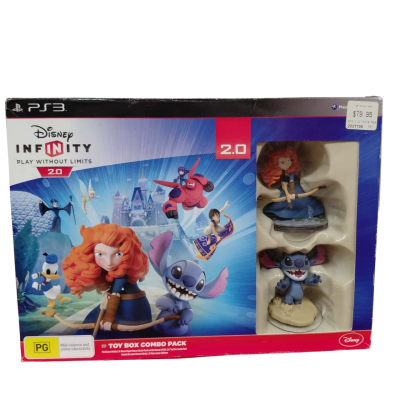 PS3 Disney Infinity 2.0 Toy Box Combo Pack