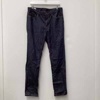 Sportscraft Mens Jeans Navy Blue Size 34