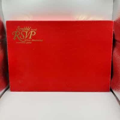 Vintage 1966 Scrabble R.S.VP. Three Dimensional Crossword Game