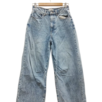 Ghanda Womens Size 6 Bleached Jeans Blue (4)