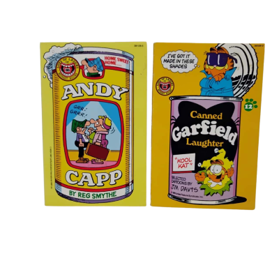 2 Comic Books - Andy Capp And Garfield
