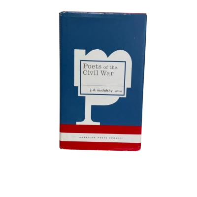 Poets of the Civil War (2005 Library of America HC) Ex-L Whitman Bierce Harte