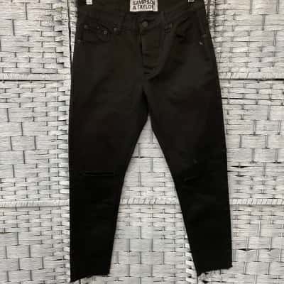Sampson & Taylor Womens  Size S Slim Fit Jeans Black  