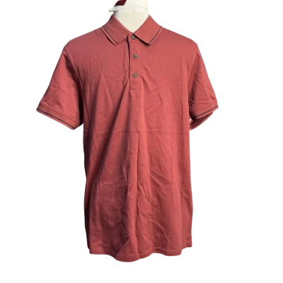 Blaq Mens  Size S Polo Shirt Maroon 