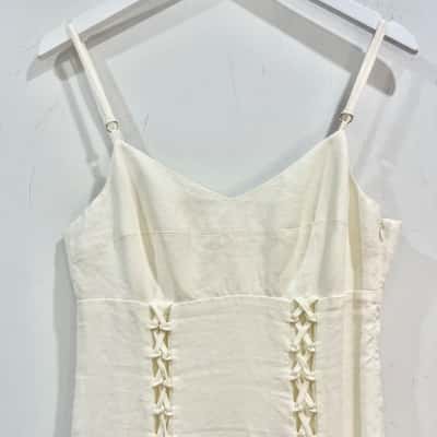 Country Road Linen Maxi Dress Size 10/12