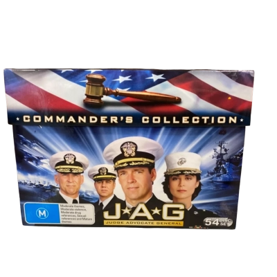 JAG Judge Advocate General Commanders Collection- 54 DVD Set