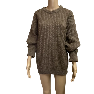 Ansett men’s   Size 20 Crew Neck Jumper Beige 