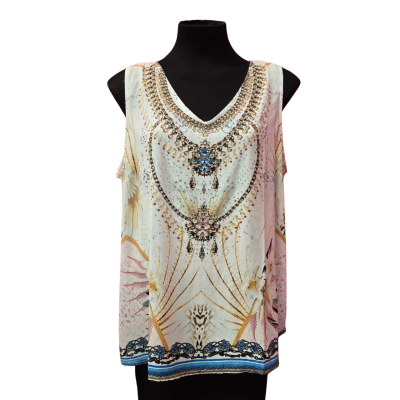 Rockmans Womens  Size 16 Multicoloured Top